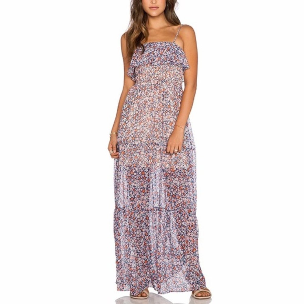 NWOT BCBGeneration Floral Maxi Dress